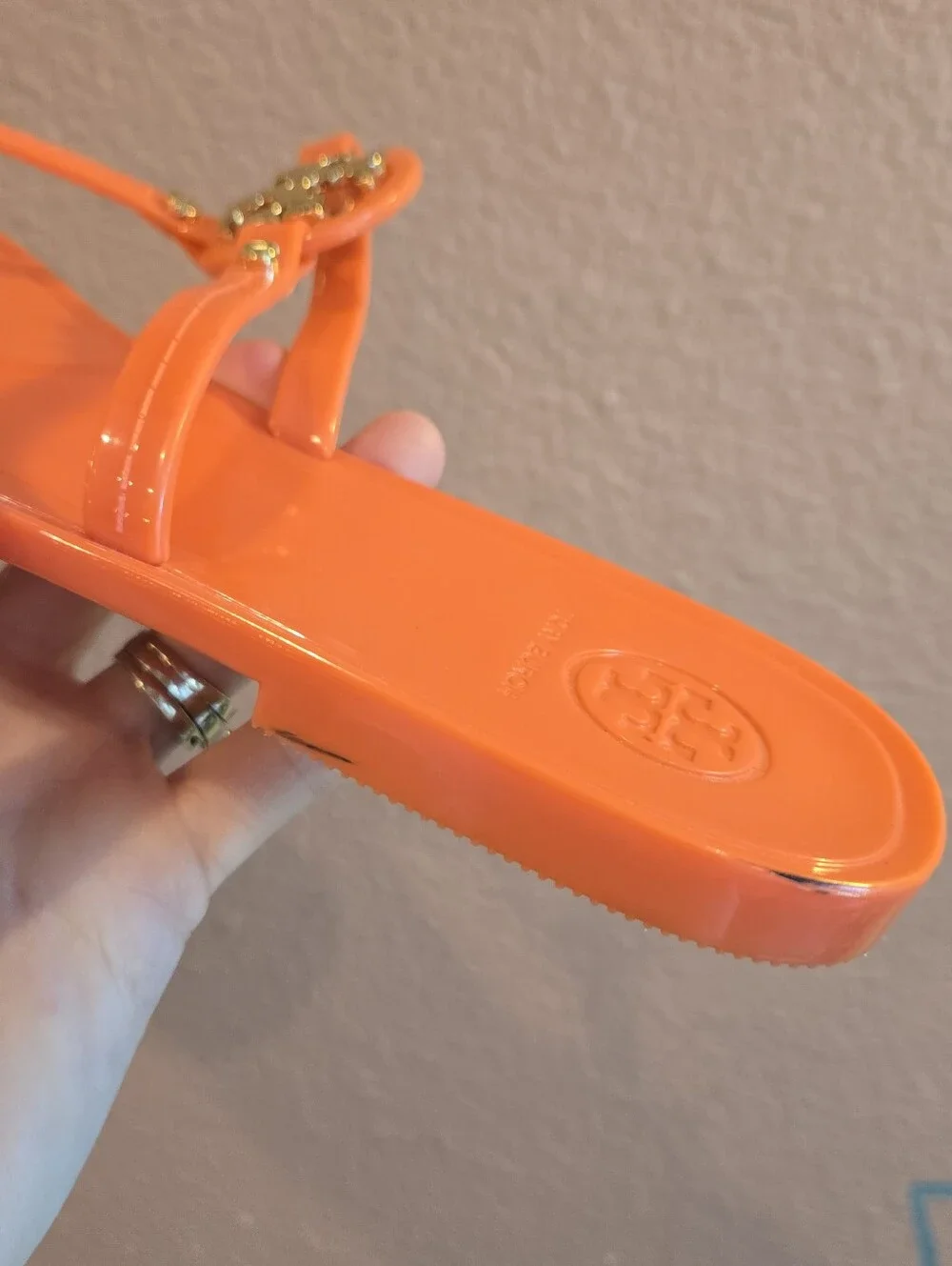 Tory Burch Mini Miller Jelly Thong Sandals 8